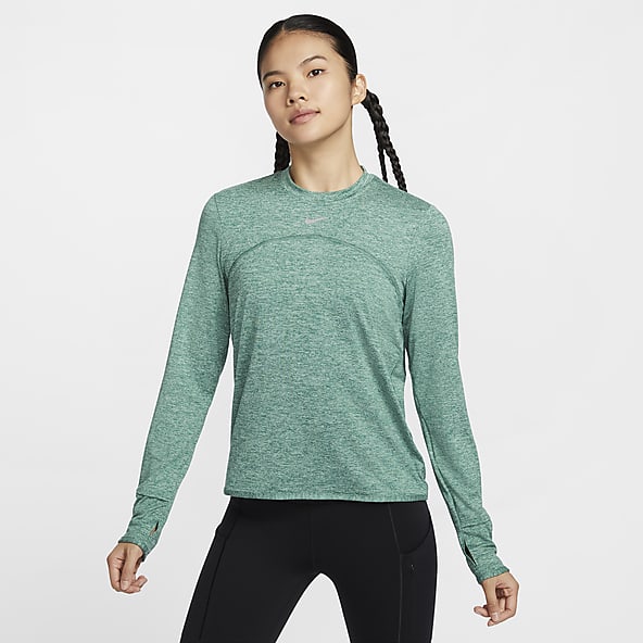 Women s Standard Dri FIT Long Sleeve Shirts. Nike MY